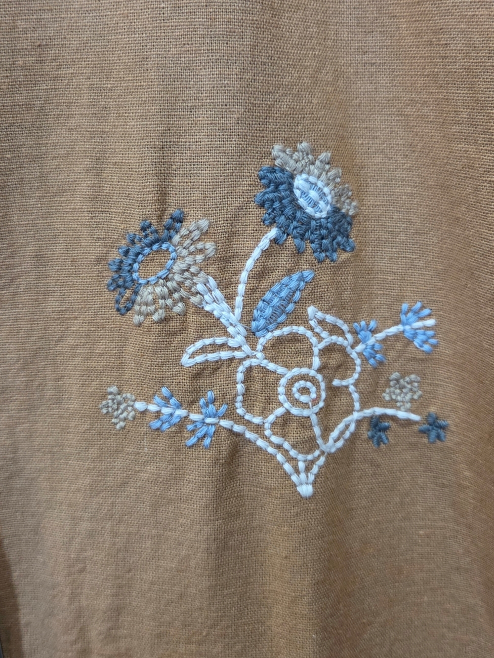Newport Men's Tan Embroidered Camp Shirt - Picture 2 of 7